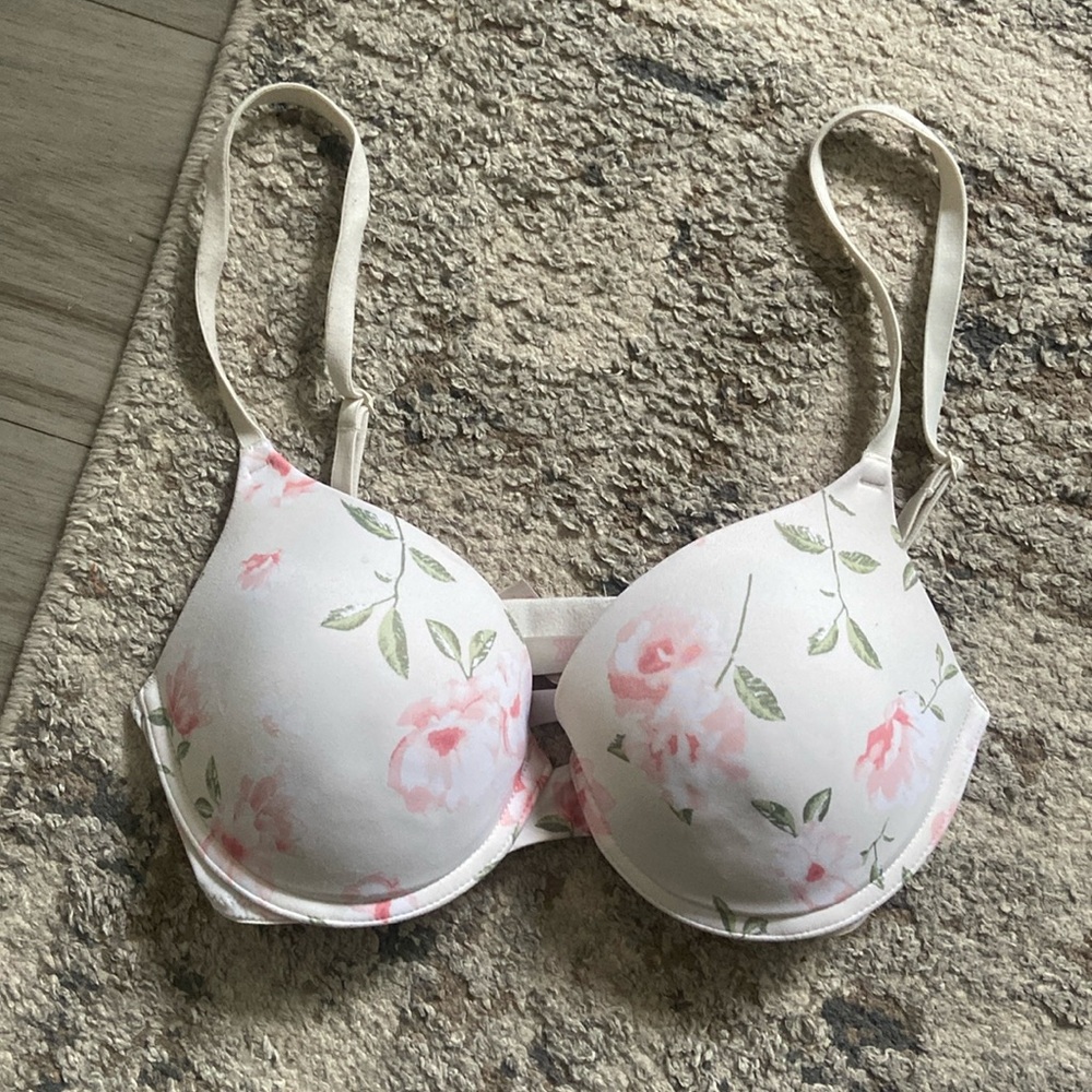 Floral bra